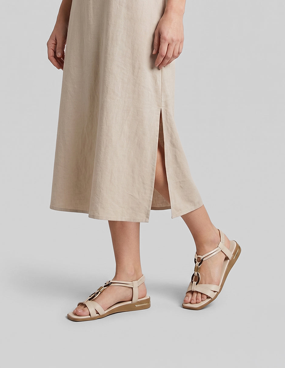 Sandalias de piso Ave en Sintético – Latte