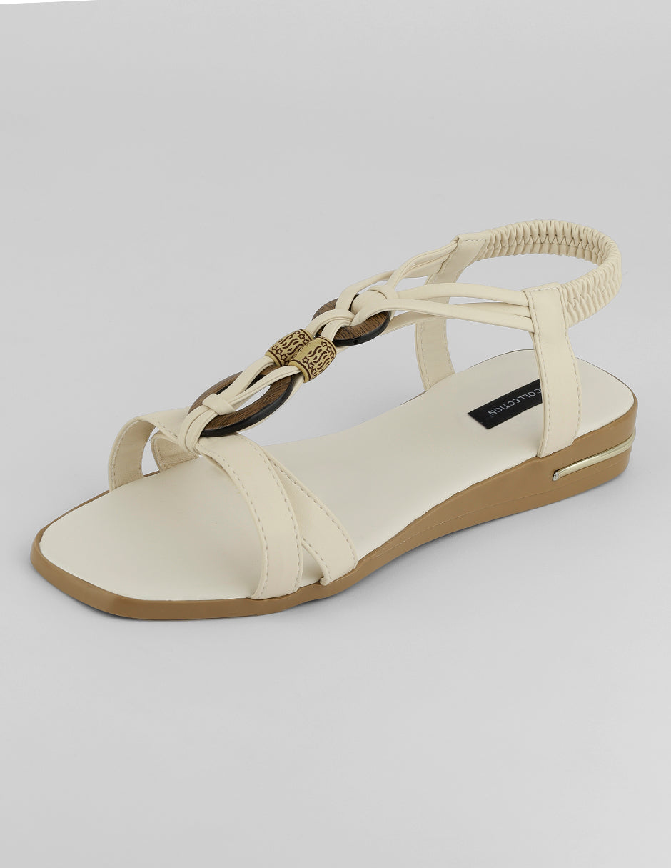 Sandalias de piso Ave en Sintético – Latte