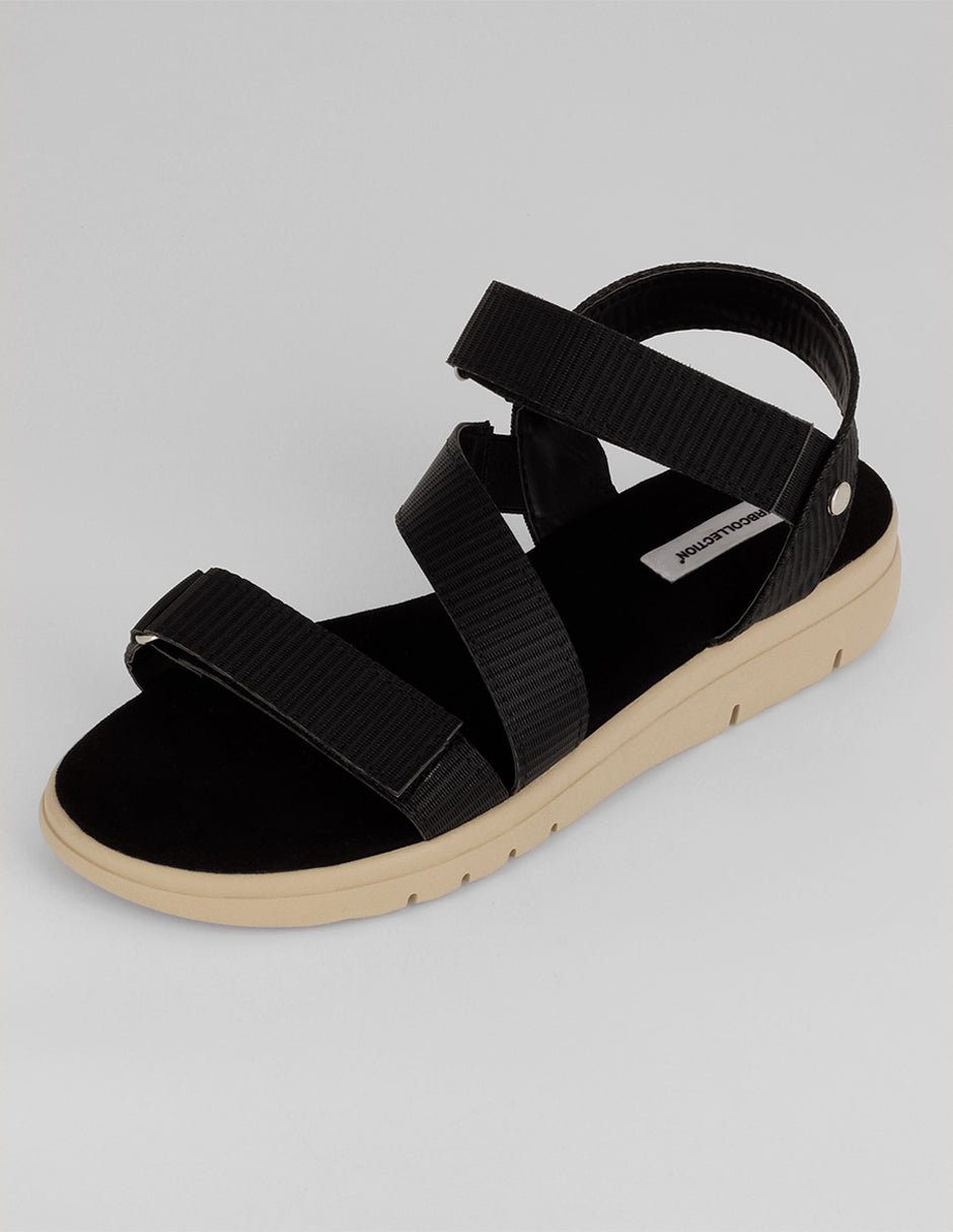 Sandalias con plataforma Steps en Sintético – Negro