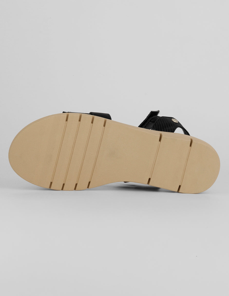 Sandalias con plataforma Steps en Sintético – Negro