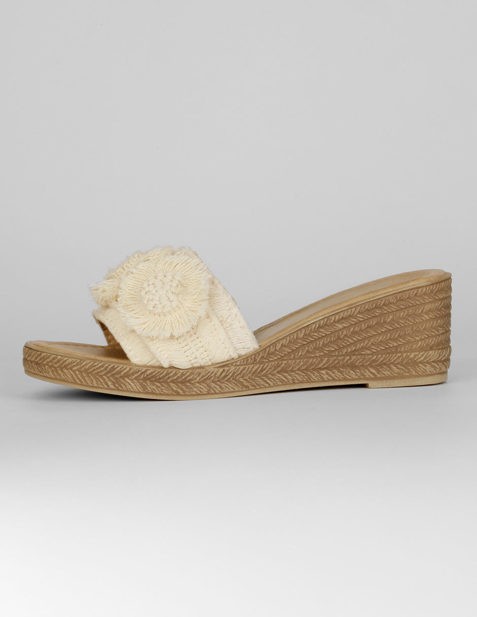 Sandalias con plataforma Exterior Textil Color Late Para Mujer De RBCOLLECTION