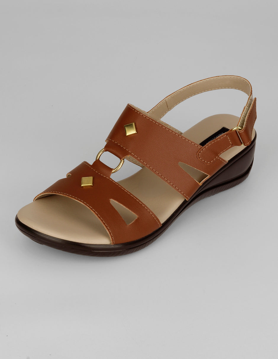 Sandalias con plataforma Soft en Sintético – Café