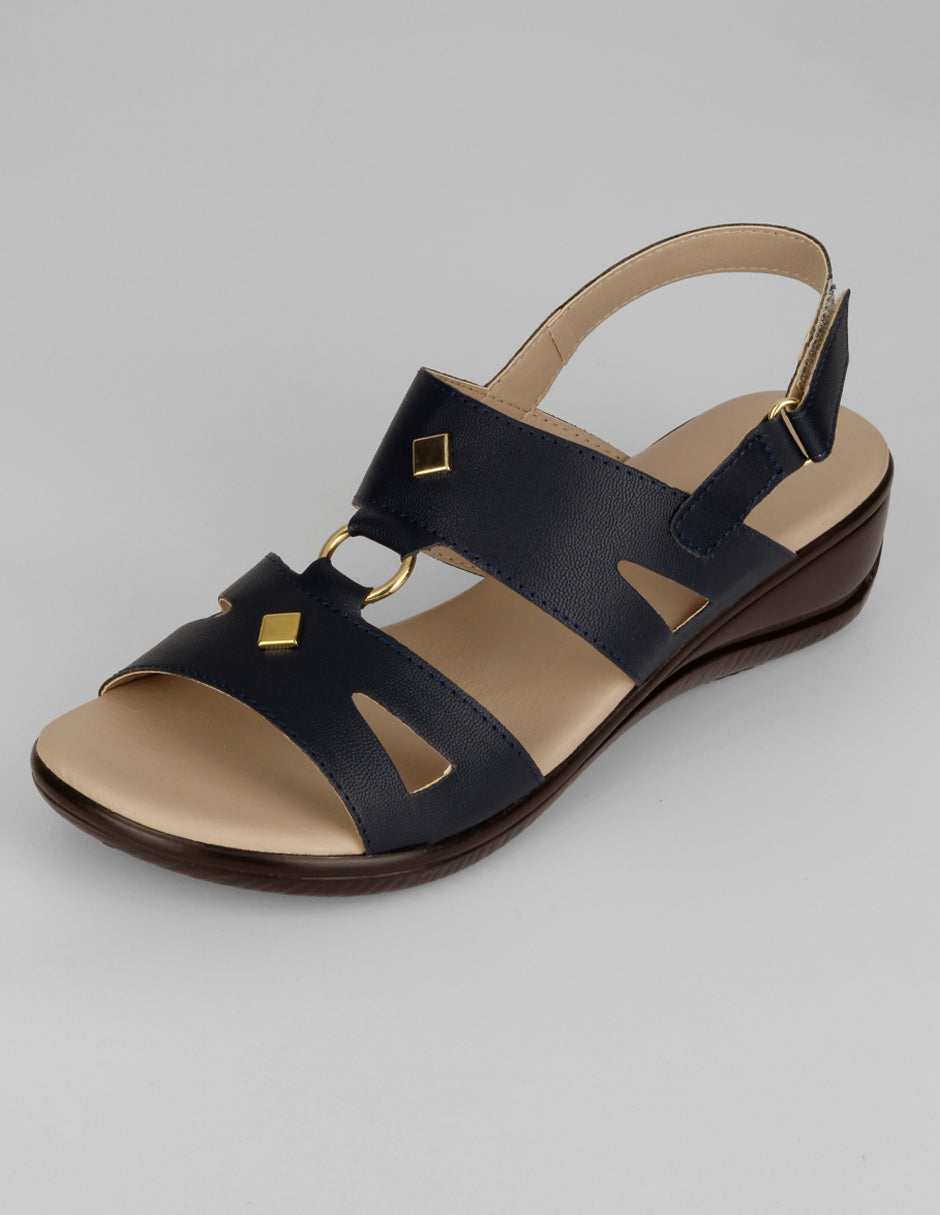 Sandalias con plataforma Soft en Sintético – Azul