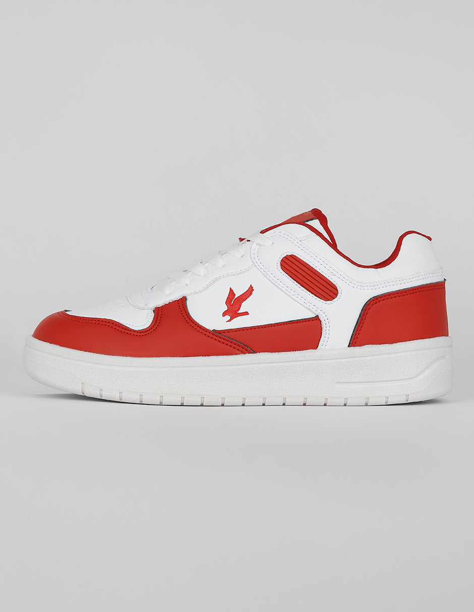 Tenis con cordones Exterior Piel vegana Color Blanco Para Hombre De RBCOLLECTION