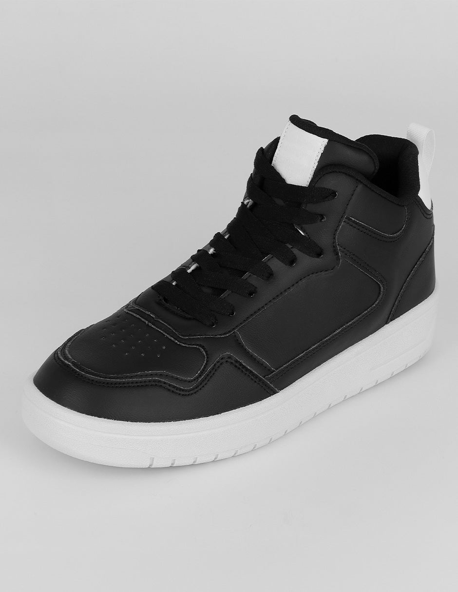 tenis botín Urban en Sintético – Negro