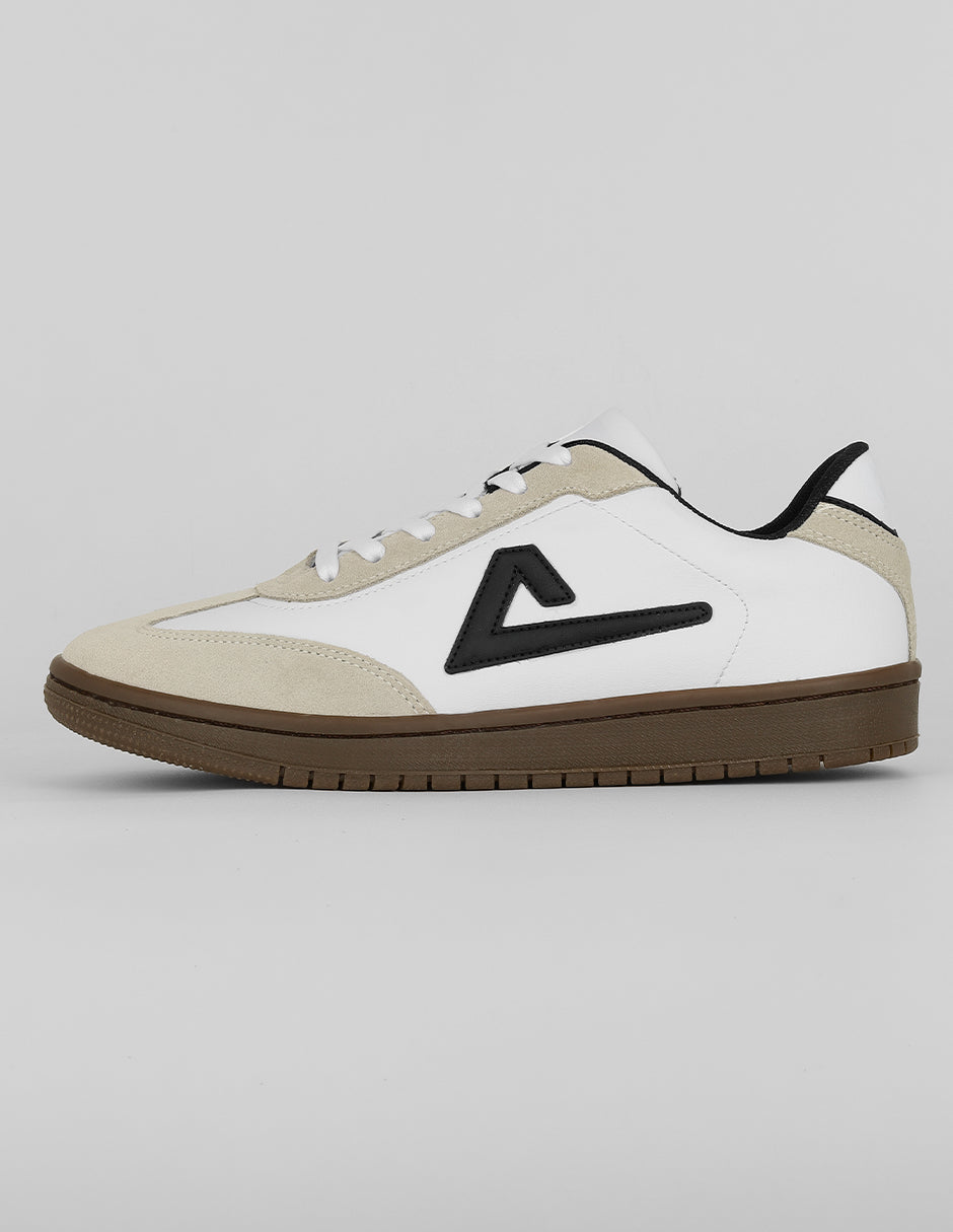 Tenis con cordones Exterior Piel vegana Color Beige Para Hombre De RBCOLLECTION
