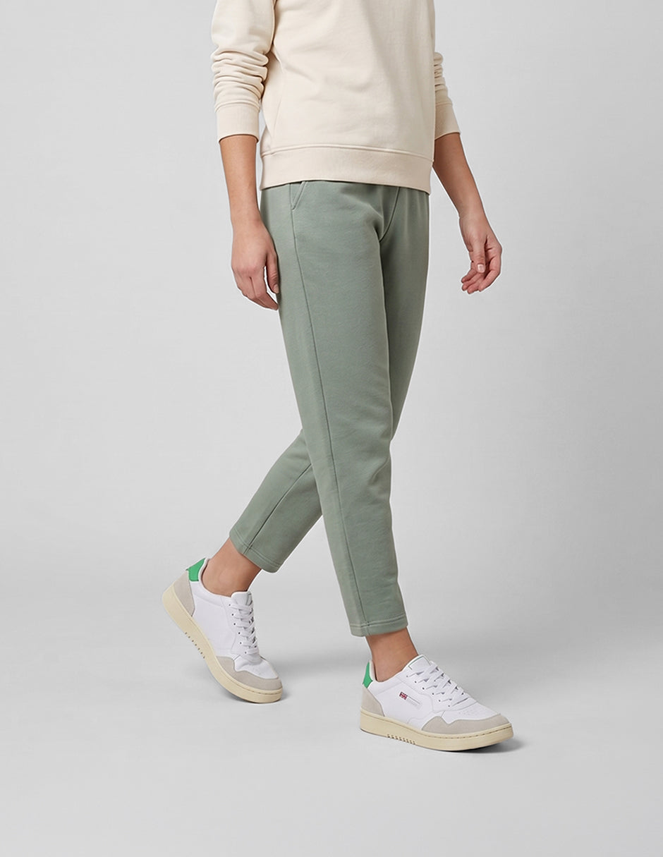 Tenis con cordones  Urban en Piel vegana – Blanco