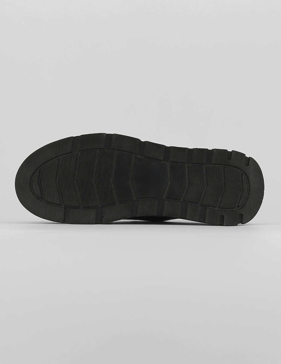 Mocasines Minna en Piel vegana – Negro