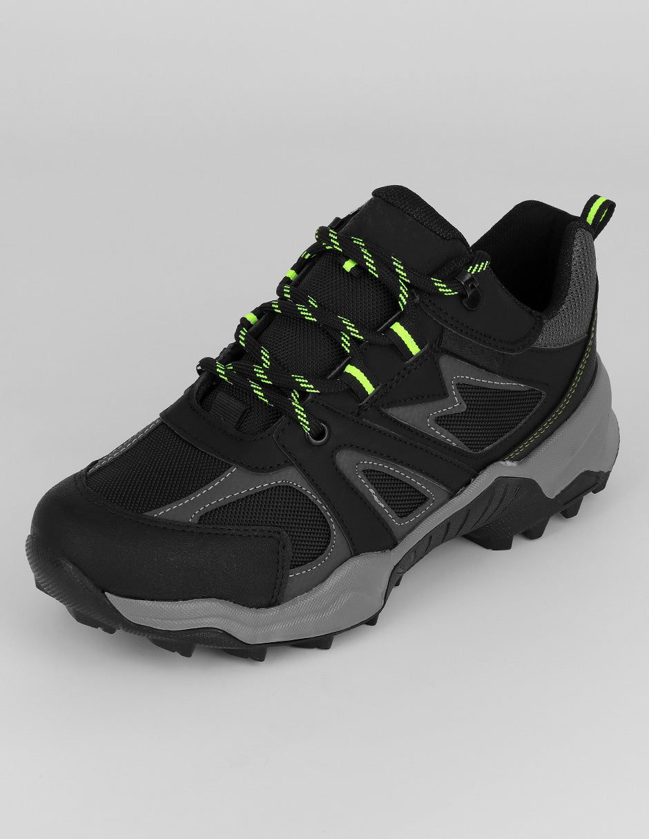 Botas de senderismo Hiking en Textil – Negro