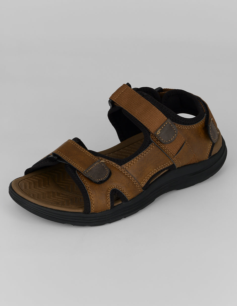 Sandalias casuales Trail en Sintético – Café