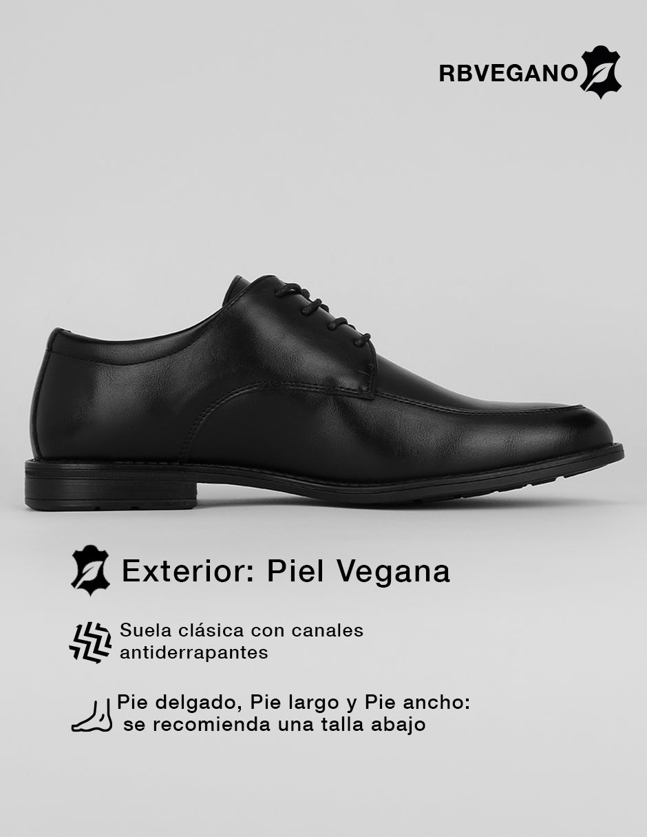 Oxfords Olmer en Piel vegana – Negro
