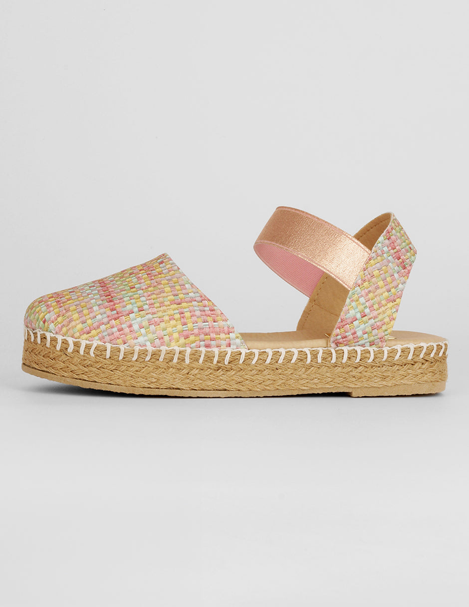 Sandalias de piso Exterior Sintético Color Multicolor Para Mujer De RBCOLLECTION
