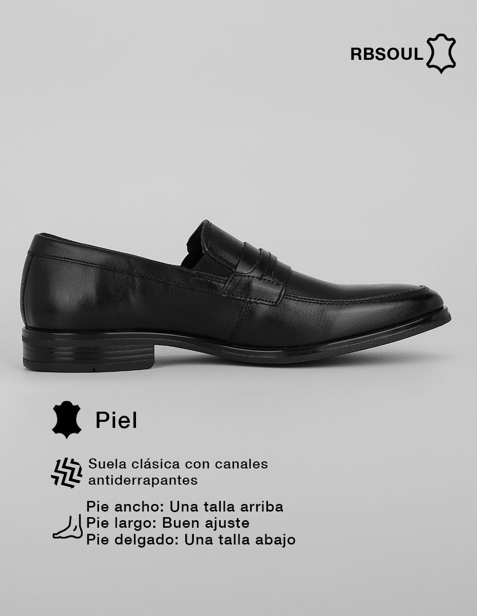 Mocasines Hand Made en Piel – Negro