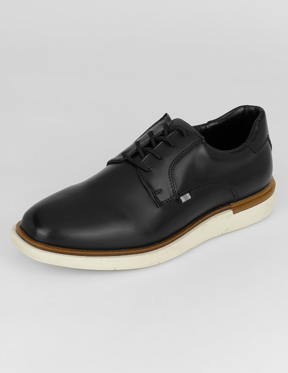 Oxfords Salerno en Piel vegana – Negro