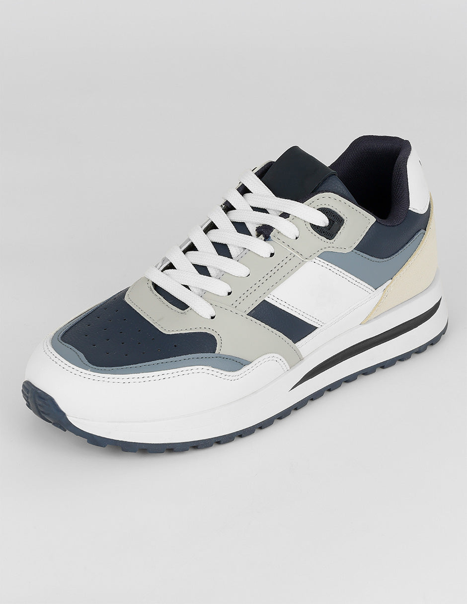 tenis tipo deportivo Pol en Piel vegana – Multicolor