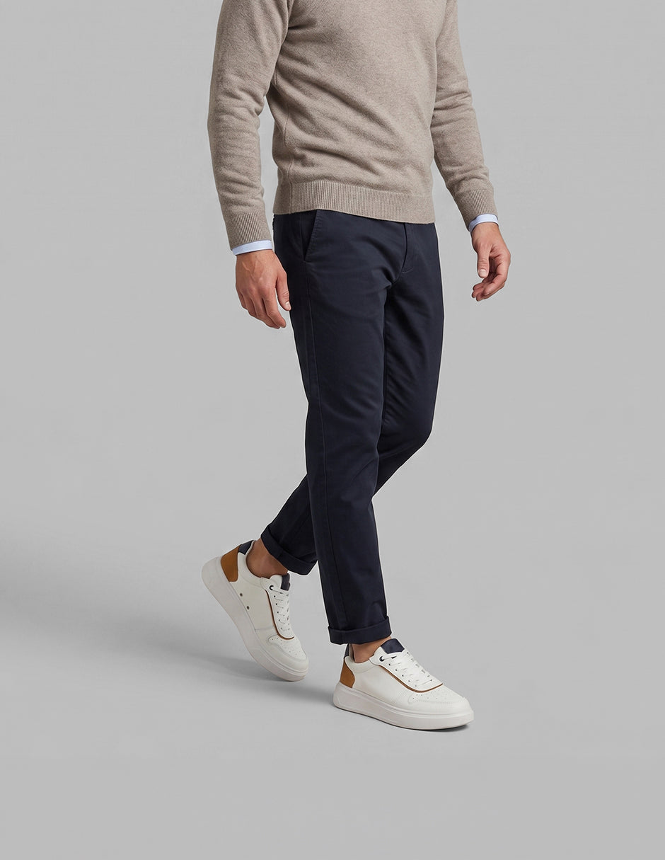 Tenis con cordones Urban en Sintético – Blanco