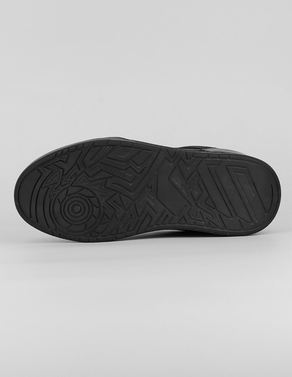 Tenis con cordones Urban en Sintético – Negro