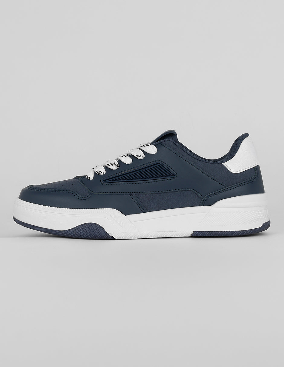 Tenis con cordones Exterior Sintético Color Azul Para Hombre De RBCOLLECTION