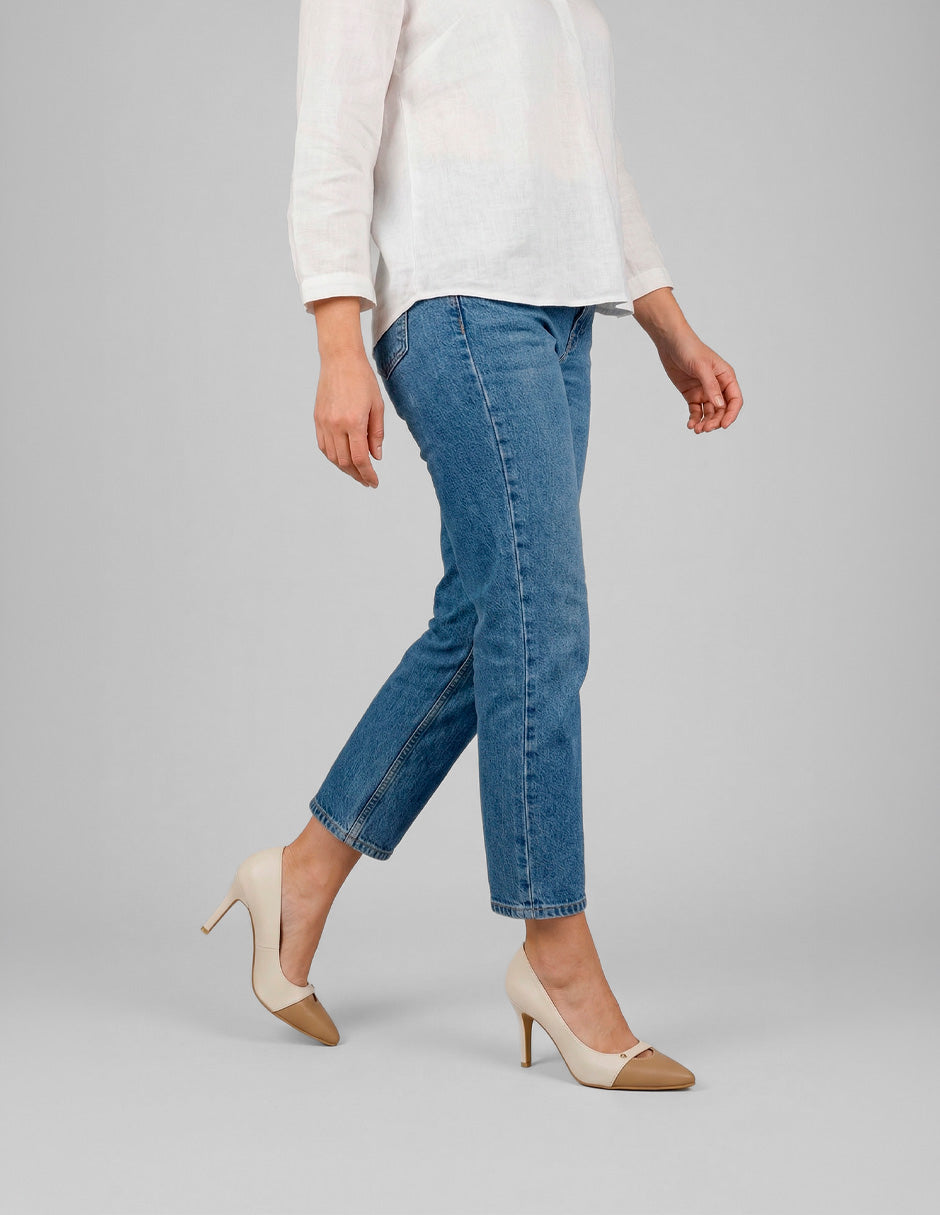 Zapatillas Classy en Piel vegana – Latte