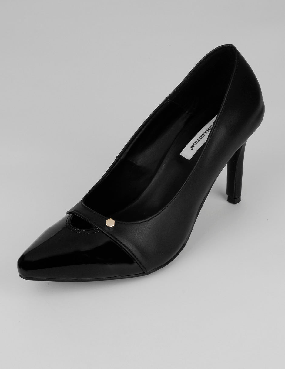 Zapatillas Classy en Piel vegana – Negro