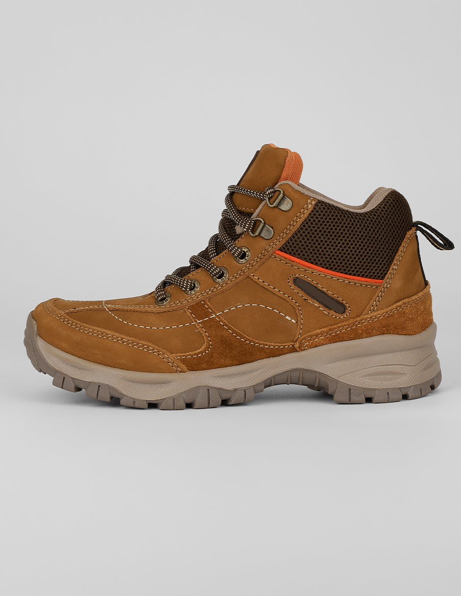 Botas de senderismo Exterior Piel Color Café Para Hombre De RBMOVE