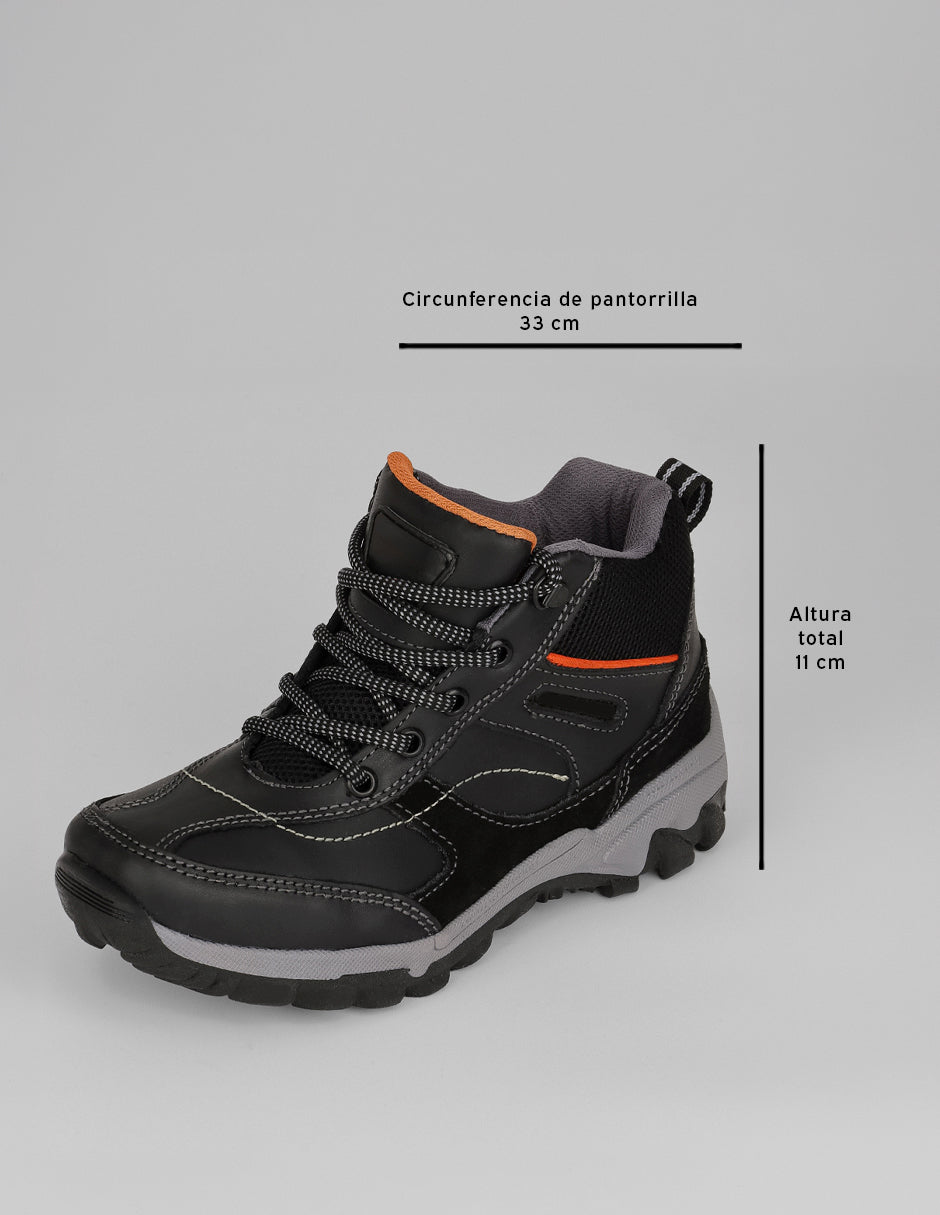 Botas para senderismo Hiking en Piel – Negro