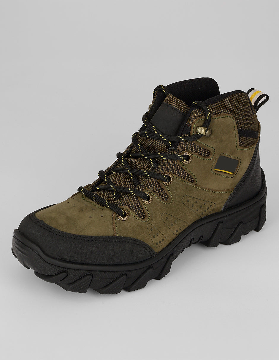 Botas de senderismo Hiking en Piel – Verde