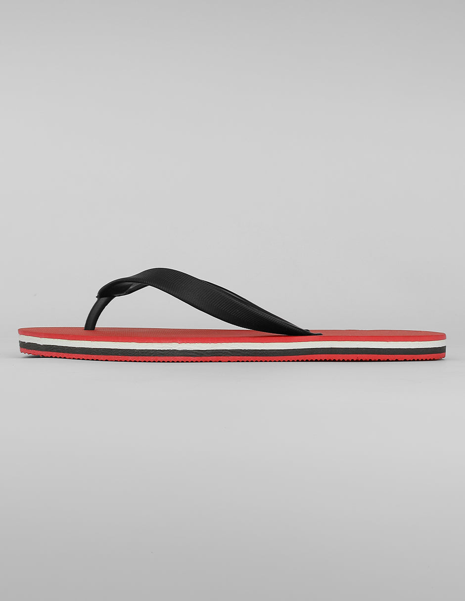 Sandalias casuales Exterior Sintético Color Rojo Para Hombre De RBBASICS