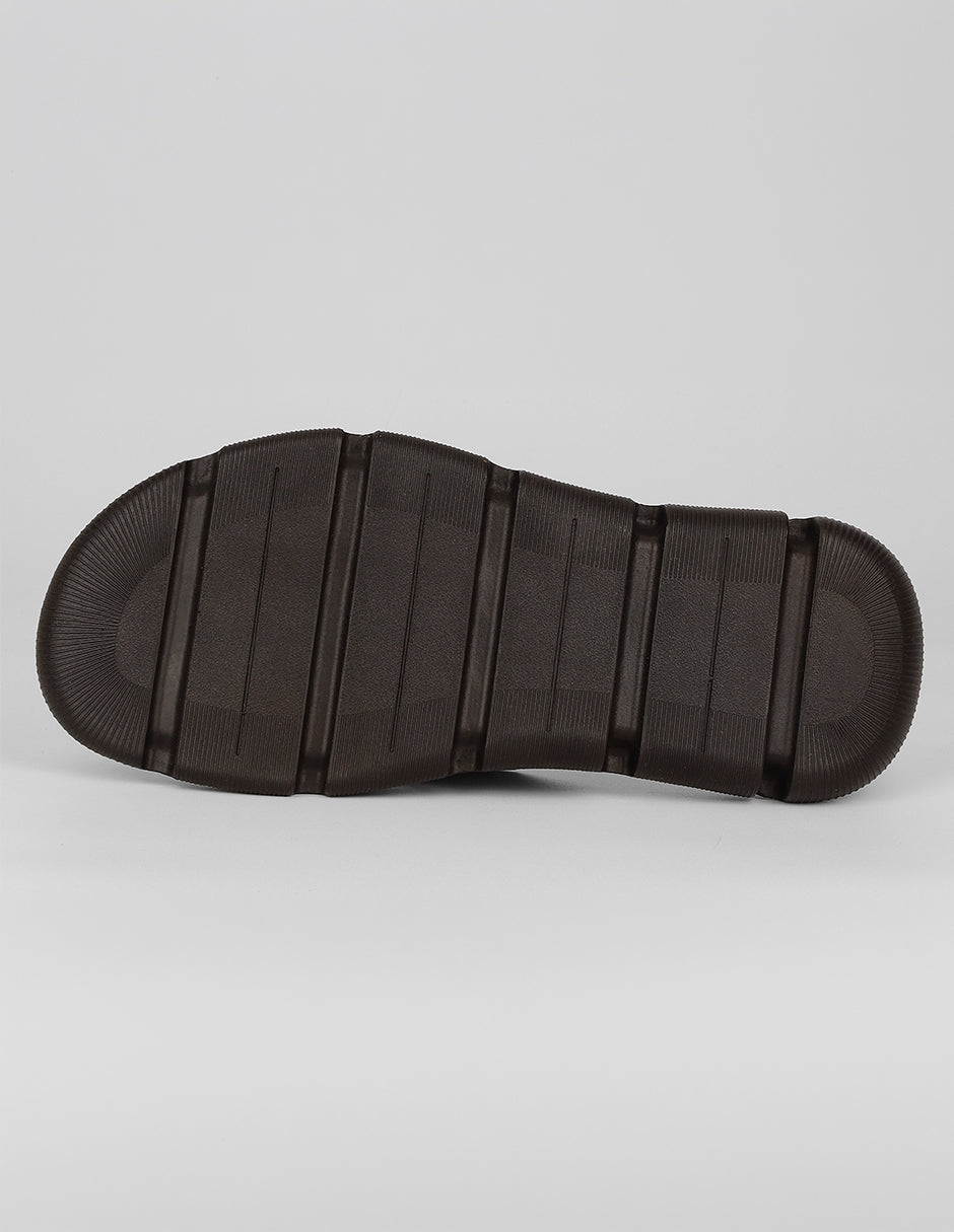 Sandalias casuales Hand made en Piel – Café