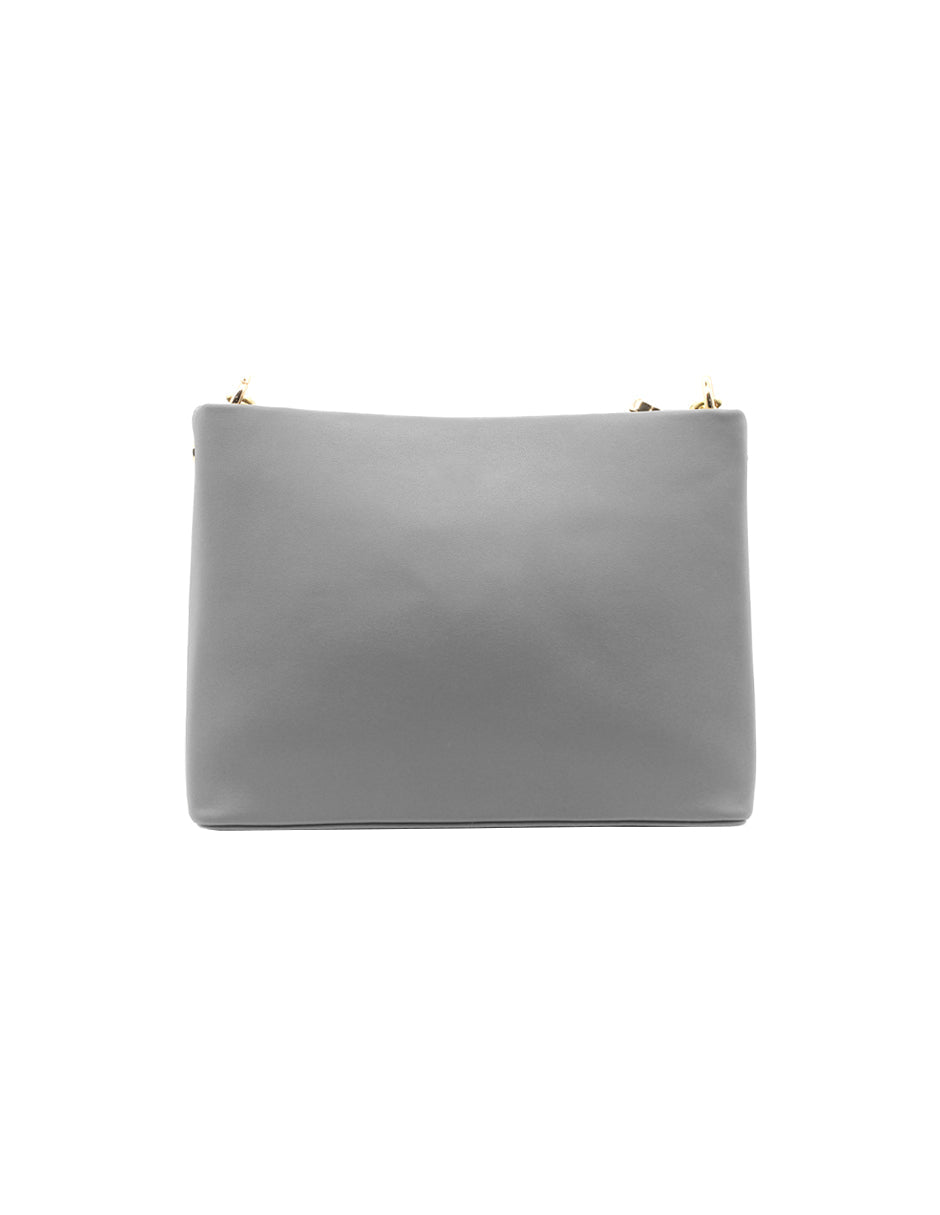 Bolsa Crossbody Una asa Color Gris Exterior Piel sintética de RBCOLLECTION