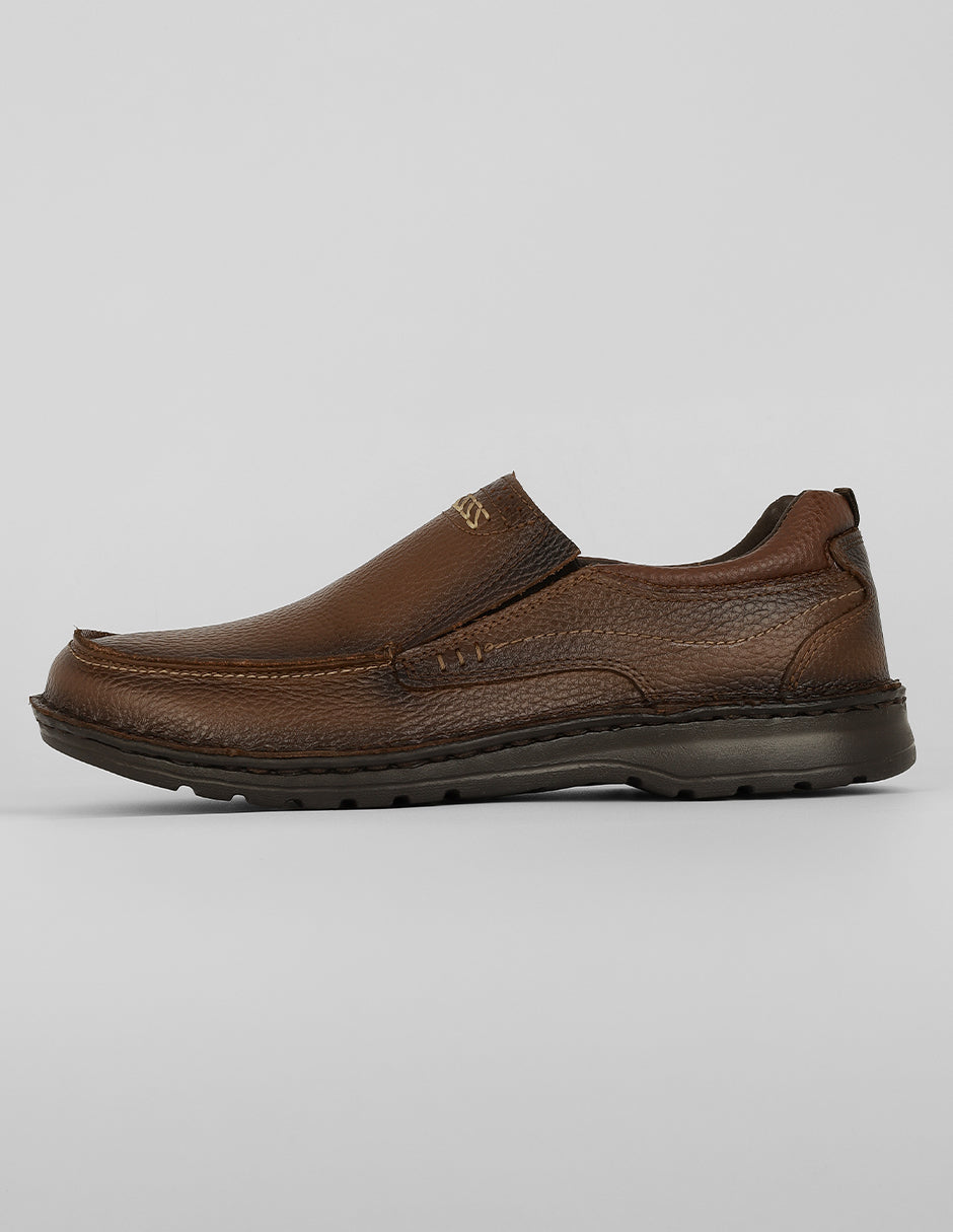 Oxfords Exterior Piel Color Café Para Hombre De RBCOLLECTION