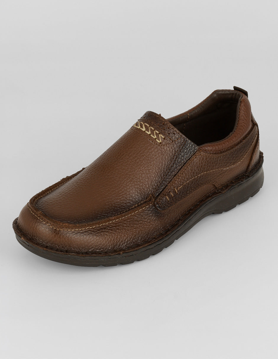 Oxfords Hand Made en Piel – Café
