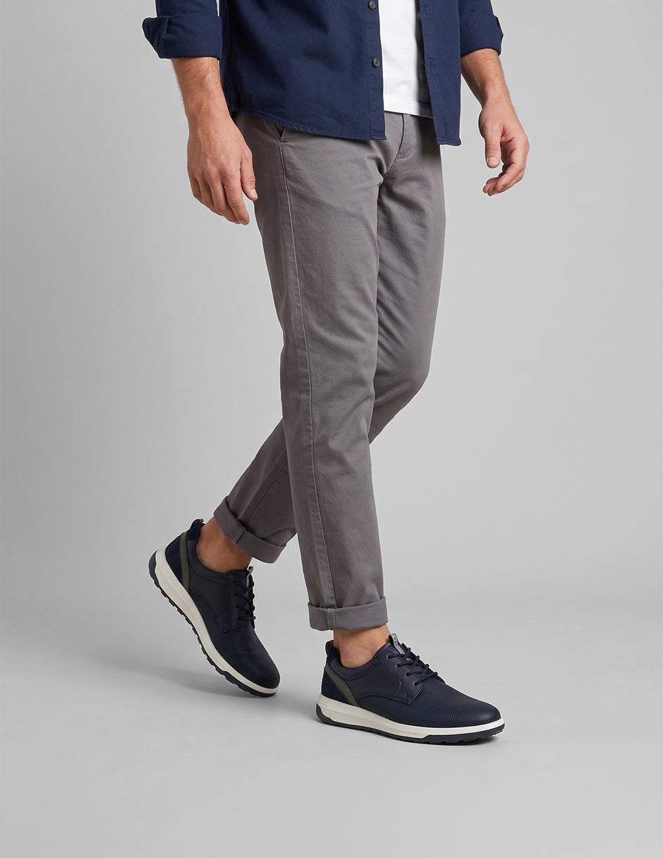 Oxfords Brent en Sintético – Azul