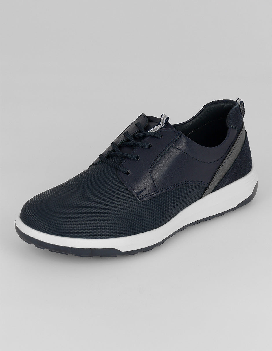 Oxfords Brent en Sintético – Azul