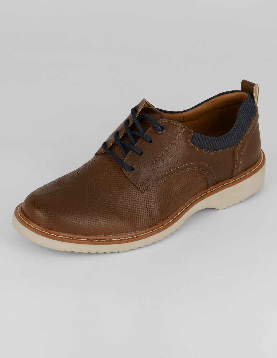 Zapatos de vestir Salermo en Piel vegana – Café