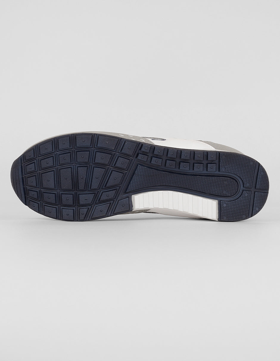 Tenis con cordones  Urban en Piel vegana – Blanco