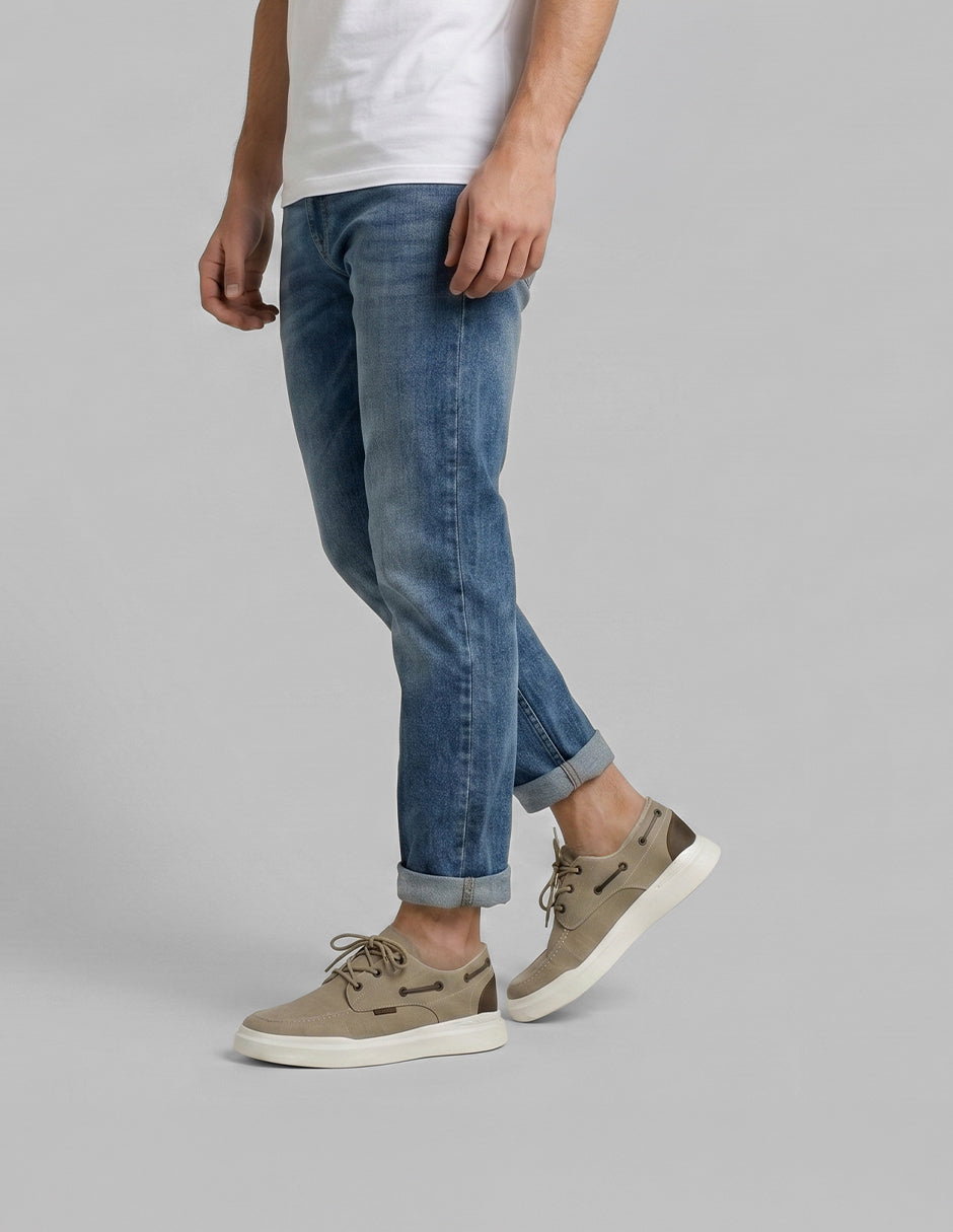 Oxfords Urban en Sintético – Beige