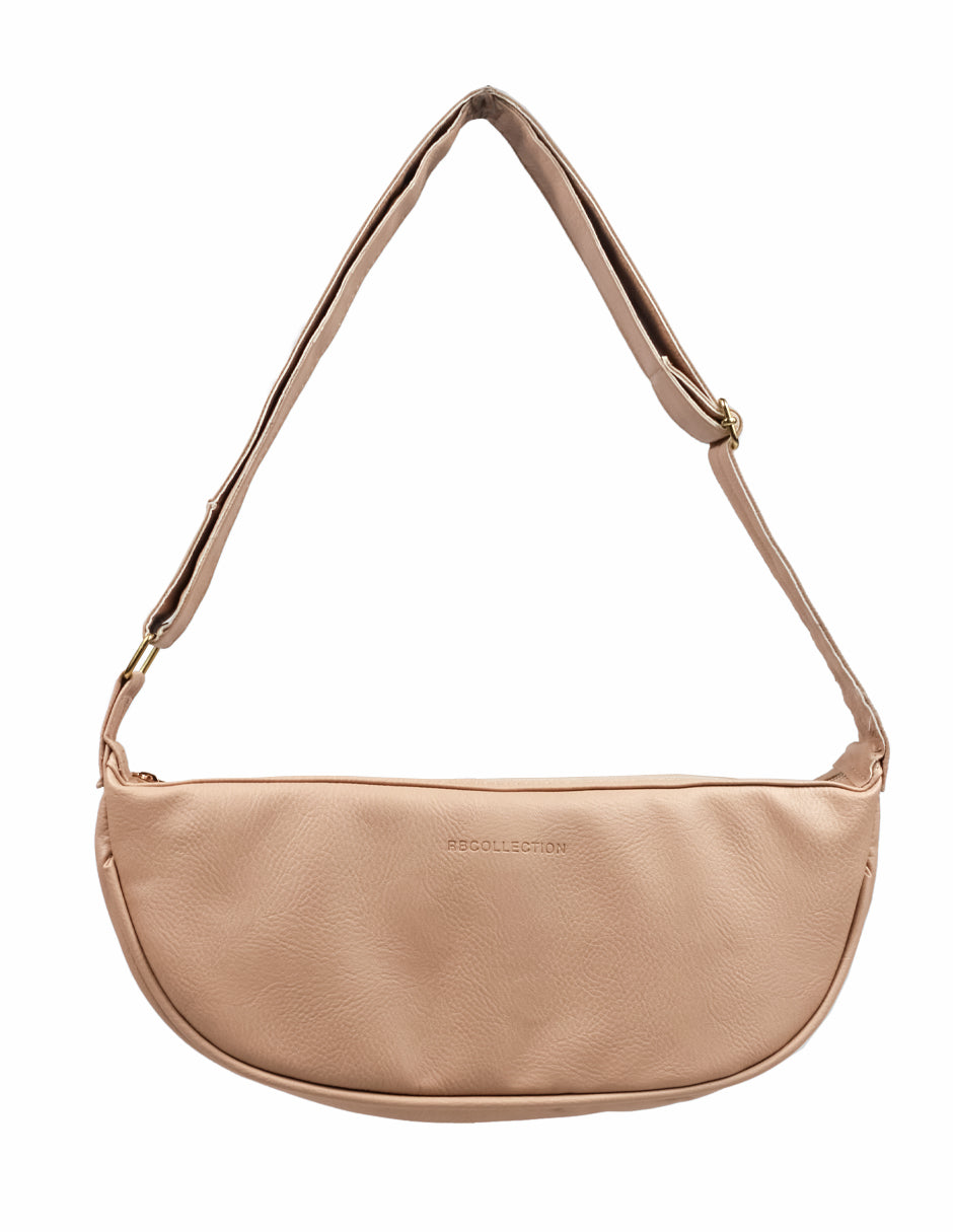 Bolso Crossbody en Piel vegana - Beige