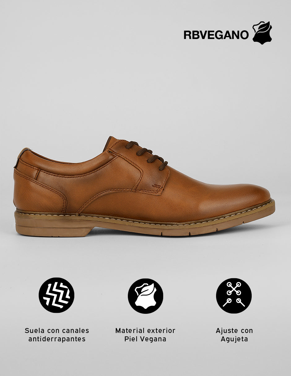 Zapatos de vestir Salermo en Vegano – Café