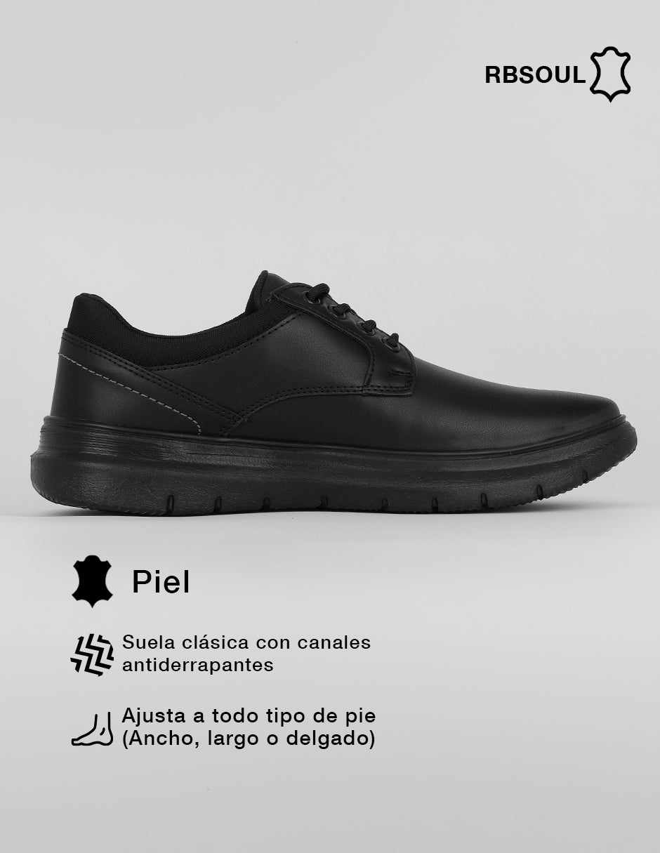 Oxfords Salerno en Piel – Negro