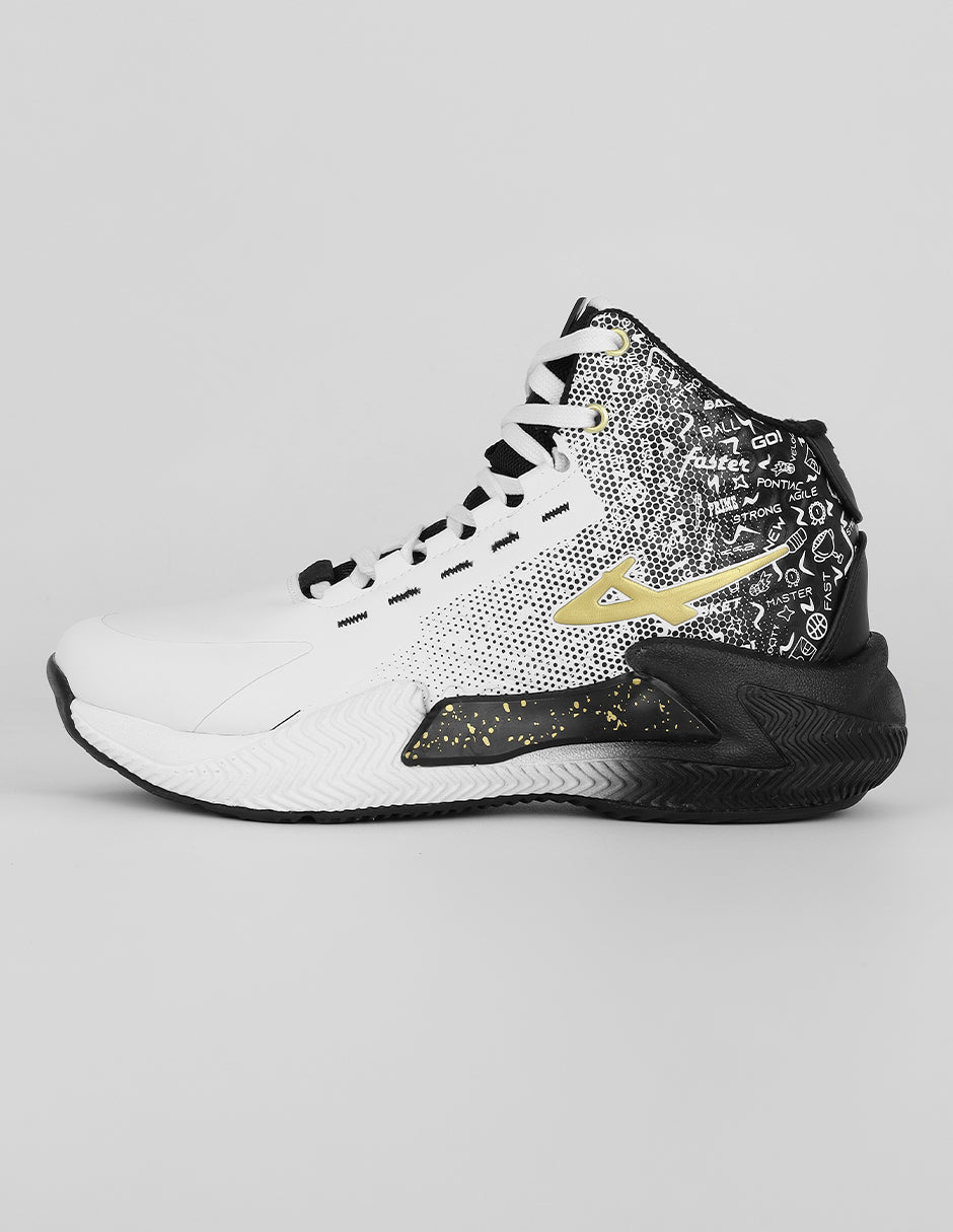 Tenis para basquet Exterior Sintético Color Blanco Para Hombre De RBMOVE