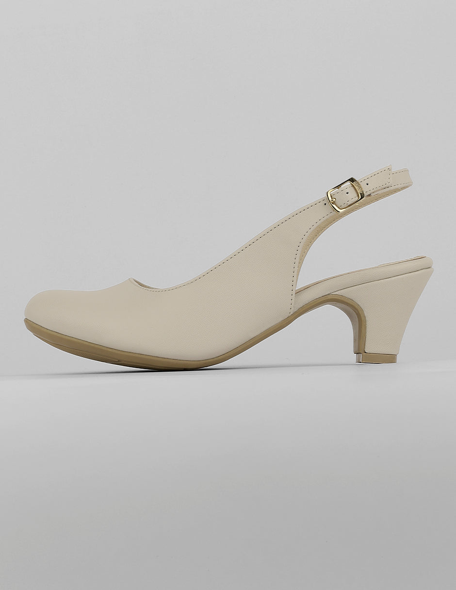 Zapatillas Exterior Piel vegana Color Latte Para Mujer De RBCOLLECTION