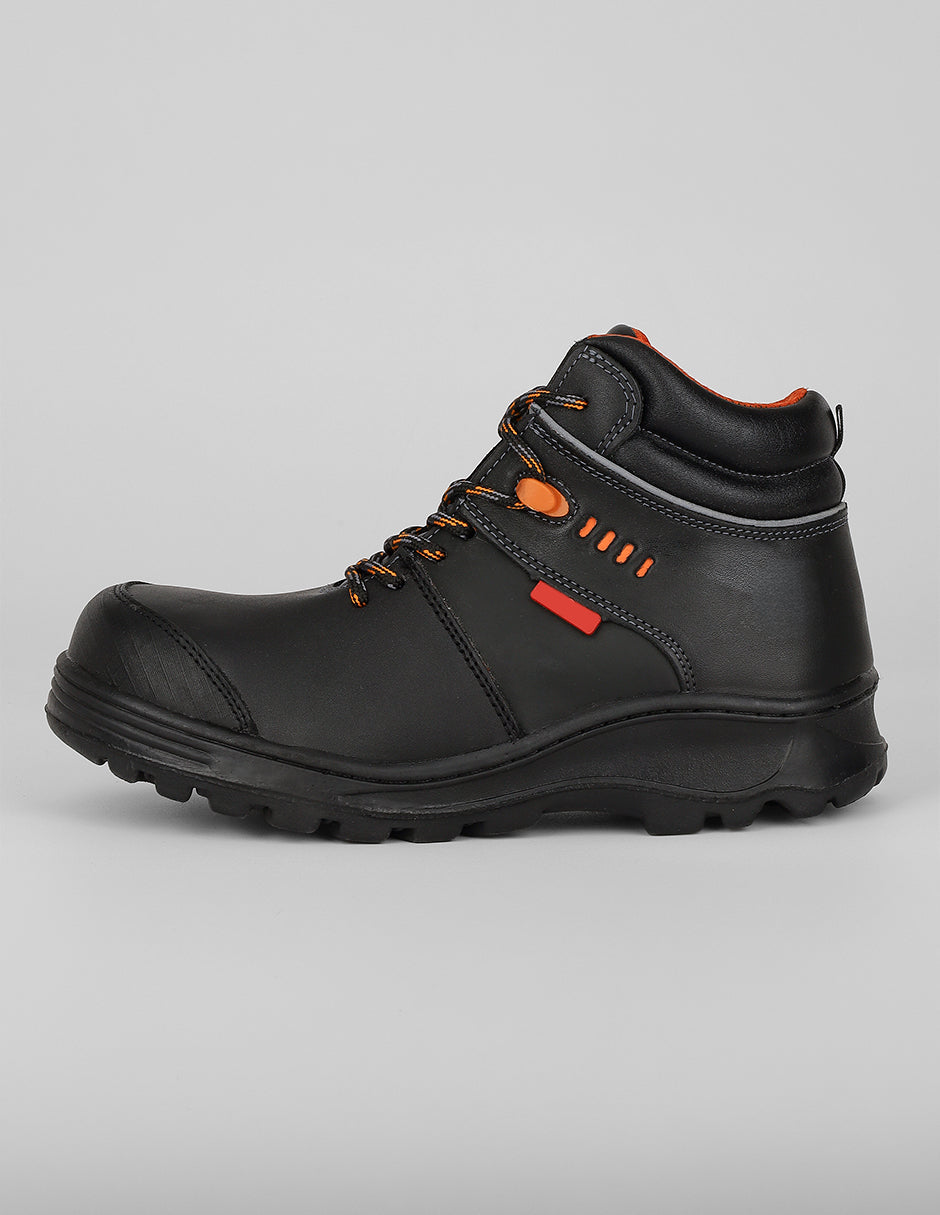 Botas industriales Exterior Piel Color Negro Para Hombre De RBMOVE