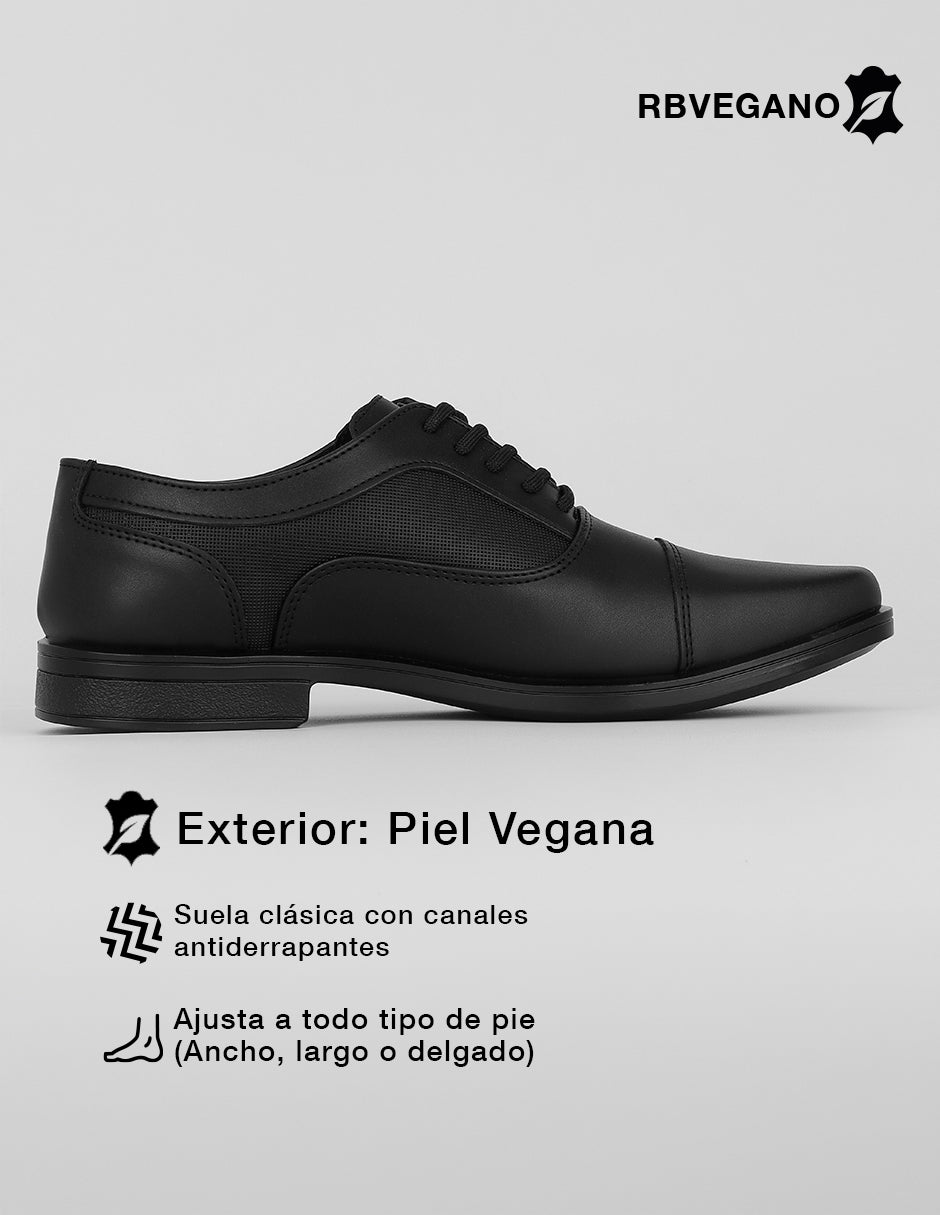 Zapatos de vestir Salerno en Piel vegana – Negro