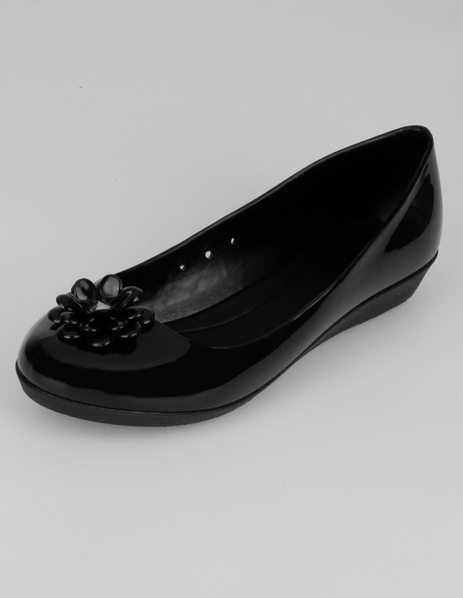 Flats clásicas Walky en Sintético – Negro