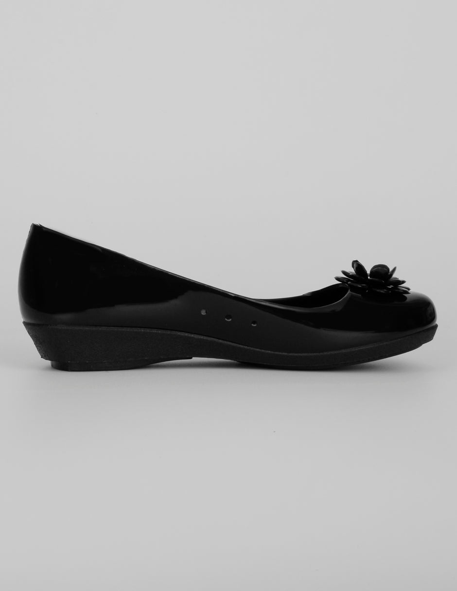 Flats clásicas Walky en Sintético – Negro