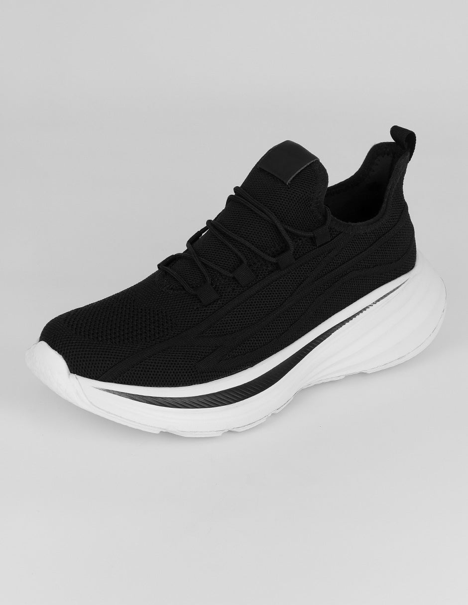 Tenis para entrenamiento Sport en Textil – Negro