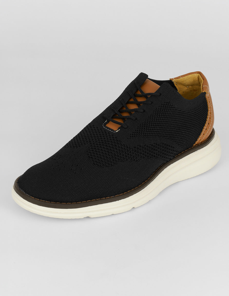 Zapato de confort Brent en Textil – Negro