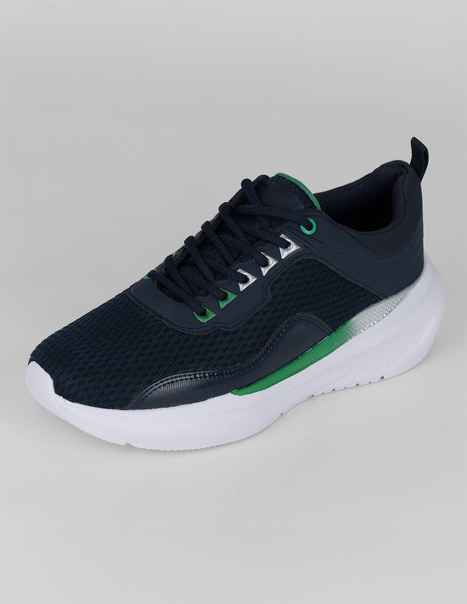 tenis tipo deportivo Sport en Textil – Azul