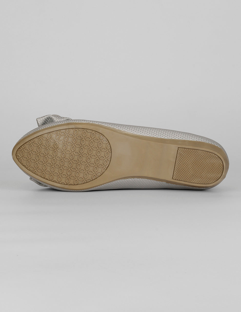 Flats clásicas Soft en Textil – Gris